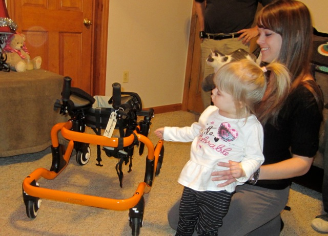 New Gait Trainer Delivery to Grant Recipient
